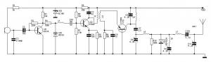 Кварцованый передатчик на 433 MHz 10 мВт