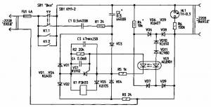 Защита аппаратурыот бросков напряжения питающей сети