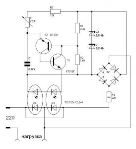 Простой регулятор мощности