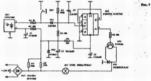 Выключатель освещения с помощью ПДУ