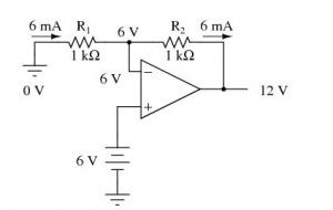 Делитель напряжения в цепи обратной
