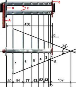 Телевизионная логопериодическая антенна (ДМВ) своими руками