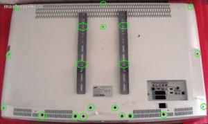 Разборка и ремонт ЖК телевизора Samsung LE40A454C1