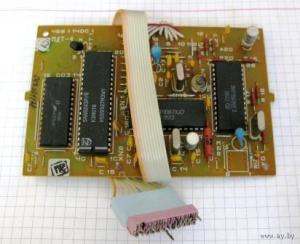 Модуль телетекста Sony модели KV-G21M1, KV-G21P1, KV-G21S1, KV-G21S11 асси BG-1S