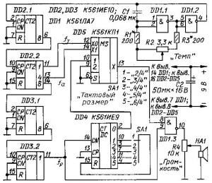 Метроном музыканта