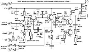 Модуль имитатора большого барабана для электронной ударной установки