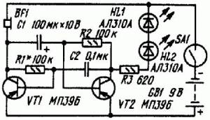 Имитатор кряканья утки