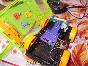 Усовершенствование питания электронной игрушки