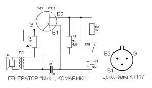Кыш, комарик!