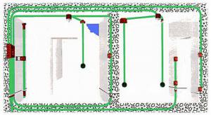 Монтаж электропроводки в помещениях