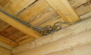 Монтаж электропроводки внутри дома