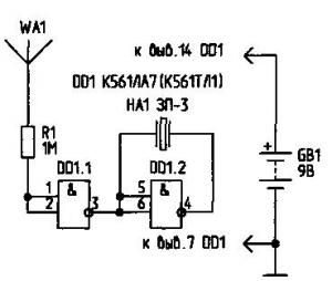 Детектор скрытой проводки