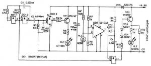 Датчик дыма для сигнализации о пожаре