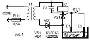 Датчик уровня воды