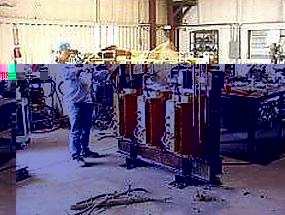 Ревизия трансформатора с подъемом съемной части бака и активной части